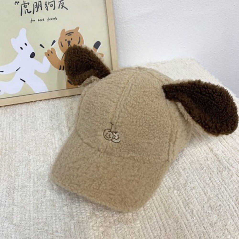 Thickening Cartoon Little Dog Ear Baseball Cap Duck Tongue Hat eBay