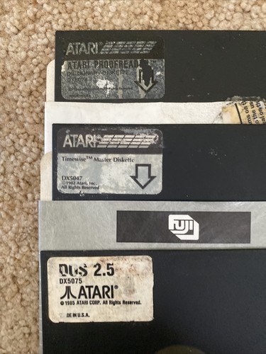 huge atari program lot finances filing dos 2.5 timewise proofreader atariwriter - Picture 3 of 6