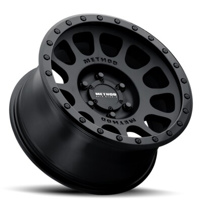 17 METHOD NV MR305 DOUBLE BLACK WHEELS RIMS 17X8.5 FITS TRD