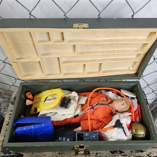 Juego de figuras de acción de piloto de acción GI Joe 1967 vintage con accesorios raros - Imagen 15 de 15