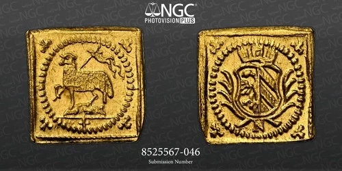 Germany - Nuremberg - 1/8 Ducat / Ducat Cliff 1700 ND - NGC MS64