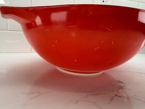 Pyrex Friendship Nesting Cinderella Mixing Bowls Full Set: 441, 442, 443 & 444 - Picture 17 of 18