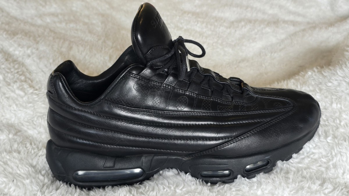 Size 10.5 - Nike Supreme x Air Max 95 Lux Black for sale Size 10.5 - Nike Supreme x Air Max 95 Lux Black for sale