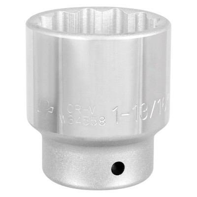 Performance Tool W34558 3/4'' Drive 1-13/16'' 12-Point SAE Standard Socket