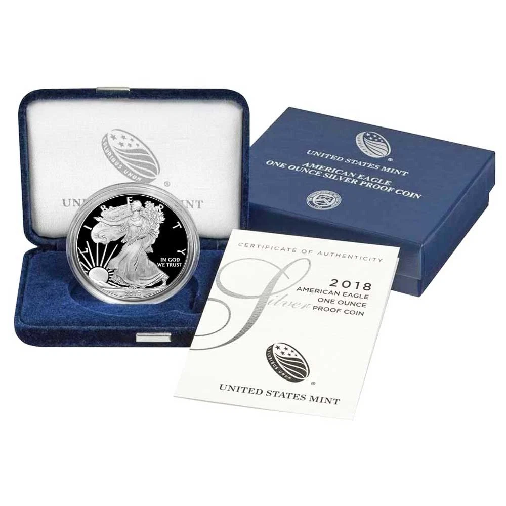 American Eagle Uncertified 2018 Silver Bullion Coins for sale | eBay