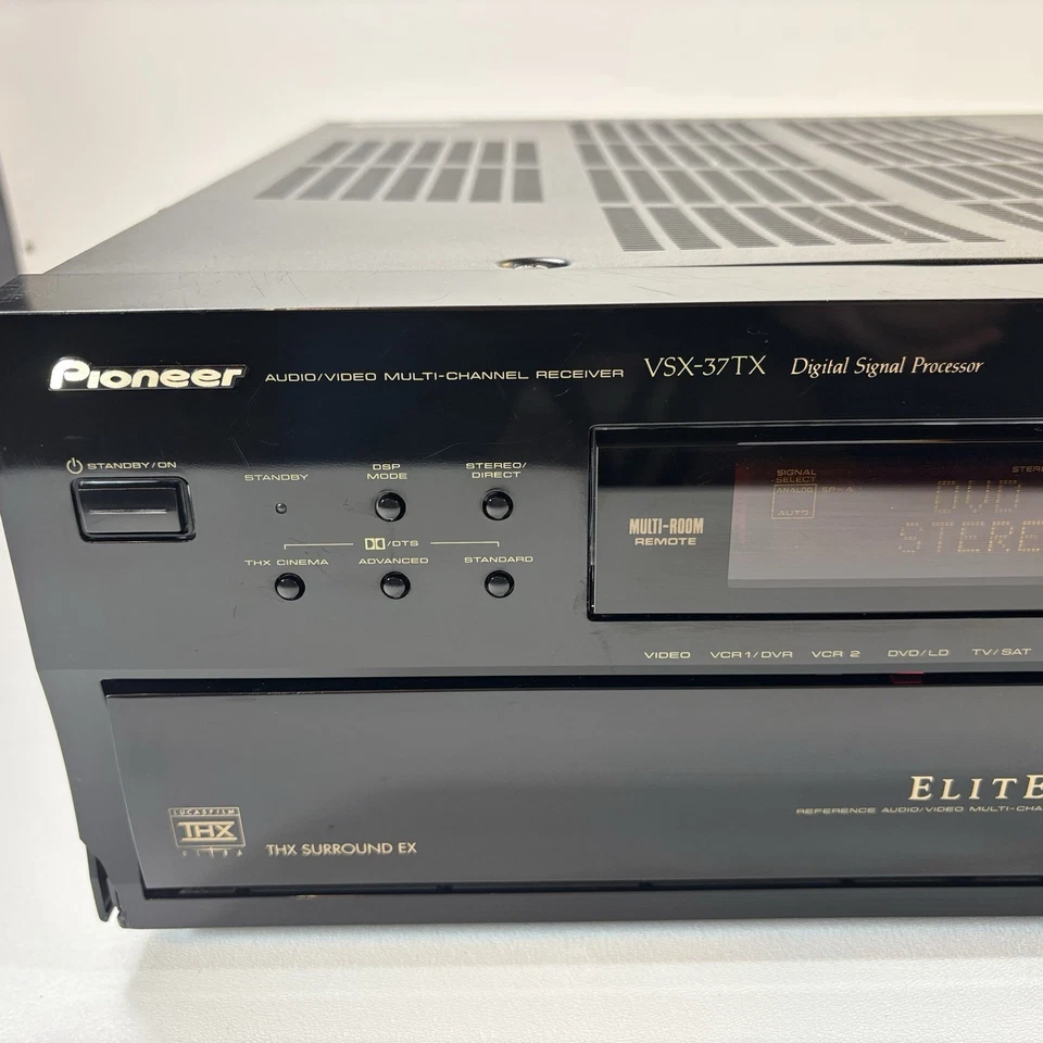 Pioneer Elite VSX-37TX THX HDMI Network Home Theater Receiver - Image 3 of 4
