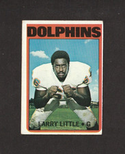 1972 Topps Football Larry Little #240 Rookie HOF Miami Dolphins