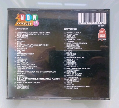 Now That’s What I Call Music! 14 – 1989 UK CD Compilation – 32 Hits – Virgin EMI - Picture 5 of 7