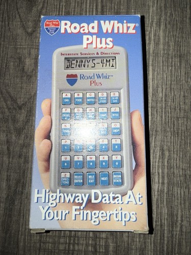 Vintage Road Whiz Plus Interstate Travel Guide in box - Picture 2 of 4