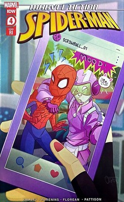 MARVEL ACTION SPIDER-MAN VOLUME 3 #4 COVER B INCENTIVE ARIANNA FLOREAN VAR NM