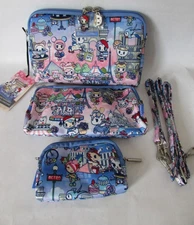 Jujube x Tokidoki C'est La Vie A Paris Collection Be Set 3 Piece Pouch Set  E