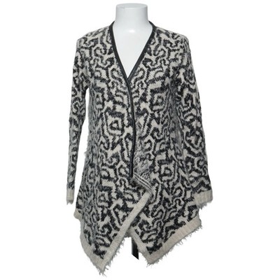 Jaded London, Strickjacke, Damen, Größe: S, Schwarz/Weiß, Acryl/Polyamid #PbA