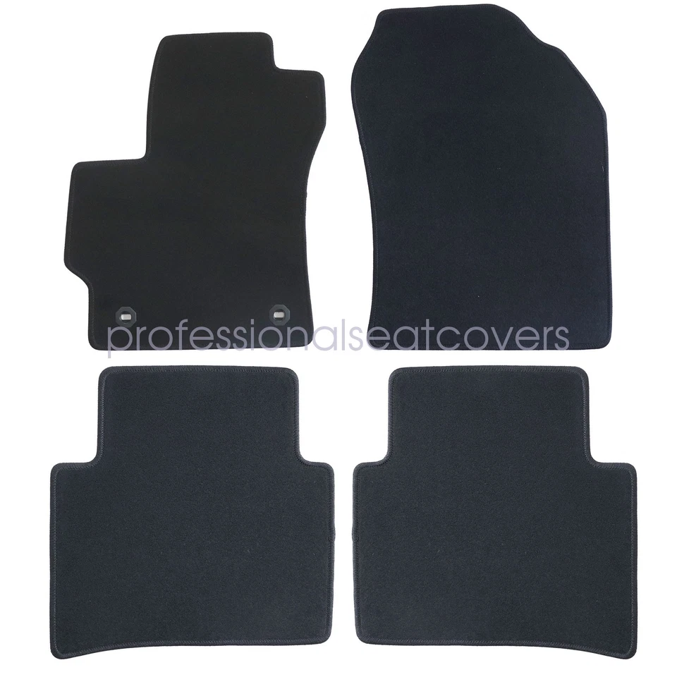 Напольные коврики ковер для 2020 2021 2022 2023 2024 2025 Toyota Corolla велюровый черный - Изображение 4 из 4