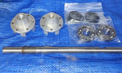 パーツ QJ Kawasaki 440 PJS Titanium Driveshaft Jet Ski Aluminum Coupler