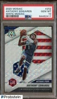 2020 Panini White Mosaic Prizm #252 Anthony Edwards RC Rookie 25/25 PSA 10