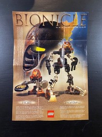 LEGO BIONICLE: Huki 1388 Complete with Disk, Poster/Manual, and Bag