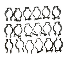 STEEL RIGID/EMT CONDUIT HANGER LOT OF 18 1-1/2"