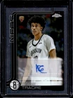 2025-26 Topps Chrome Nolan Traore Auto Autograph RC #TCAR-NT Nets Rookie