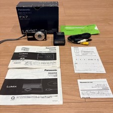 Panasonic DMC FX7 LUMIX fotocamera digitale mirino compatto pronto all'uso tutti i giorni