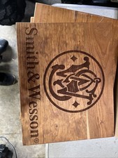 Smith And Wesson Oak Cutting Board