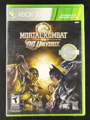 Mortal Kombat vs. DC Universe (Microsoft Xbox 360, 2009) New Factory Sealed