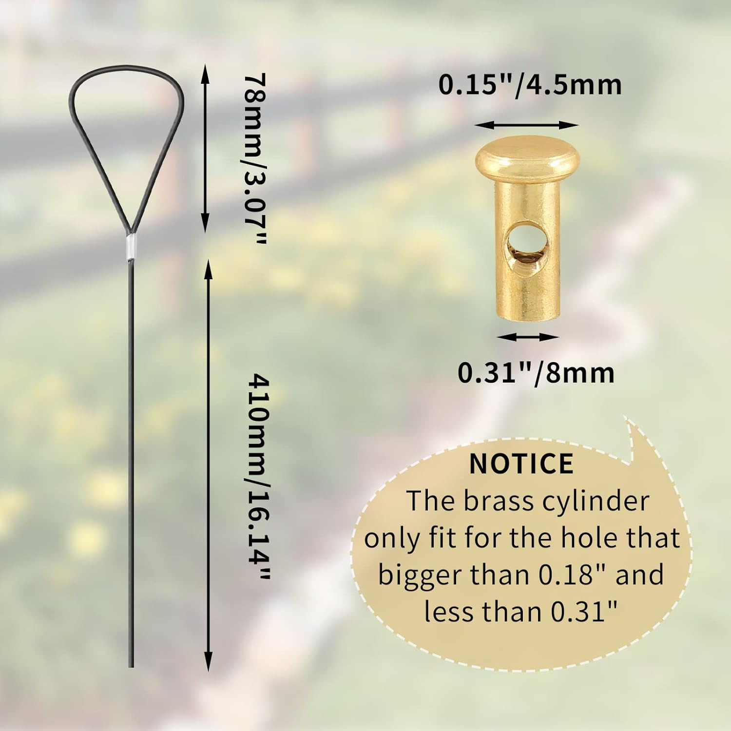 Biaungdo 2 Sets Gate Latch Cable Pull, Black Spring with Adjustable Door Latch G