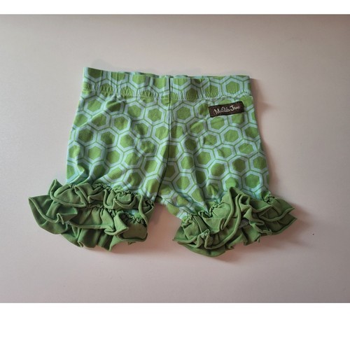 Matilda Jane Its a Wonderful Parade Green Shorties Kick Shorts 2