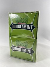 Wrigley's Doublemint Gum 10 Fifteen Stick Packages 150 Sticks Total New Sealed