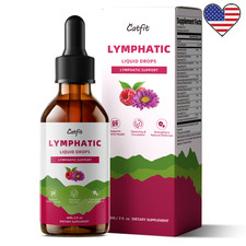 Lymphatic Drainage Drops for Immune, Lymph System Support, Cleanse Detox 2oz