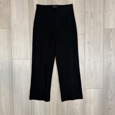 Banana Republic Ultra High Rise Straight Ponte Pants Medium Black Stretch