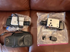 Braun Nizo super 8 cameras 561 macro 481 parts bodies battery pack, camera case