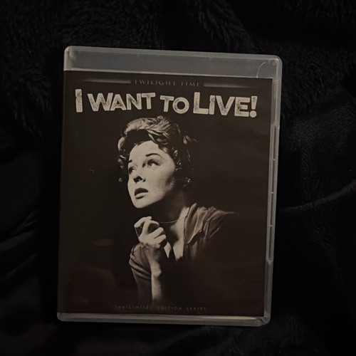 I Want To Live! Twilight Time Blu Ray Limited Edition /Sealed OOP