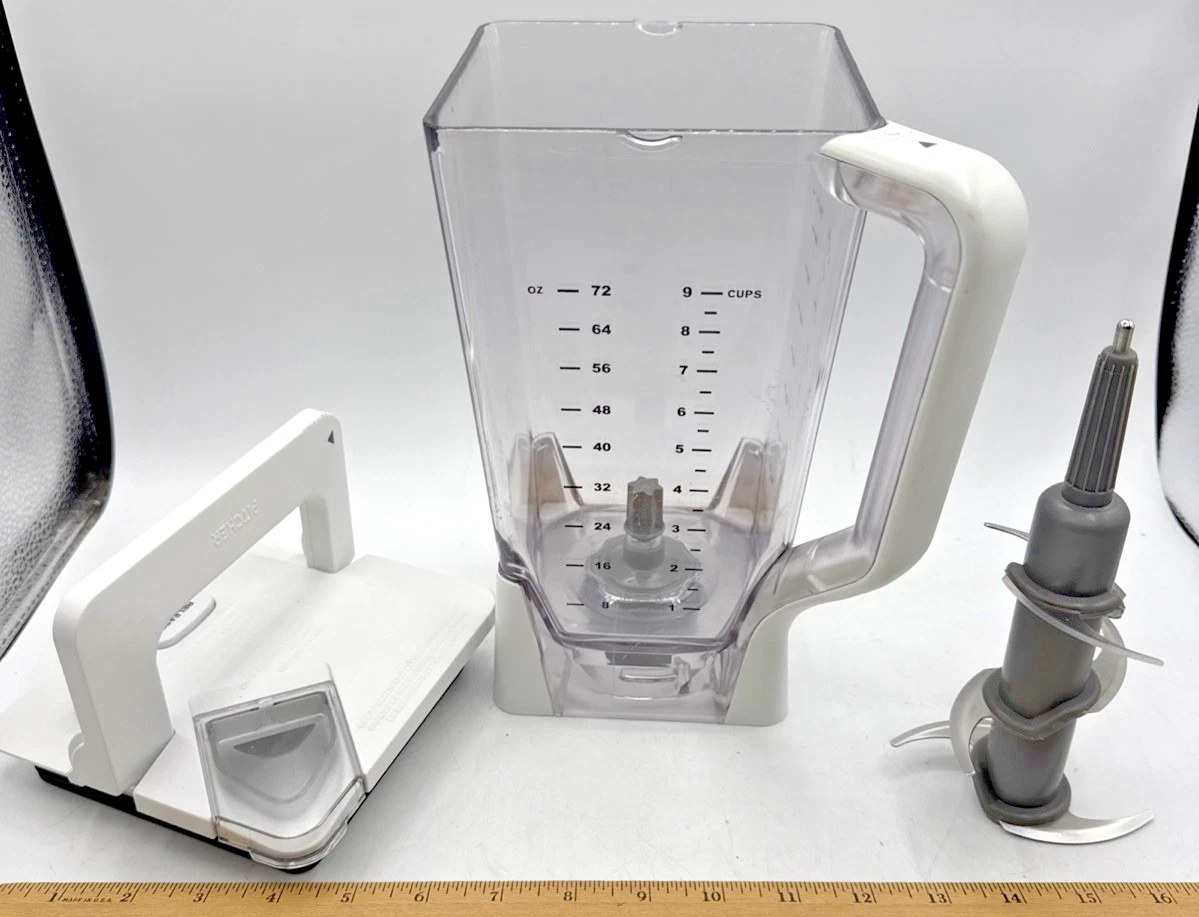 Ninja Professional Blender BL665QWH 72oz. Pitcher Lid & Blade BL665 White