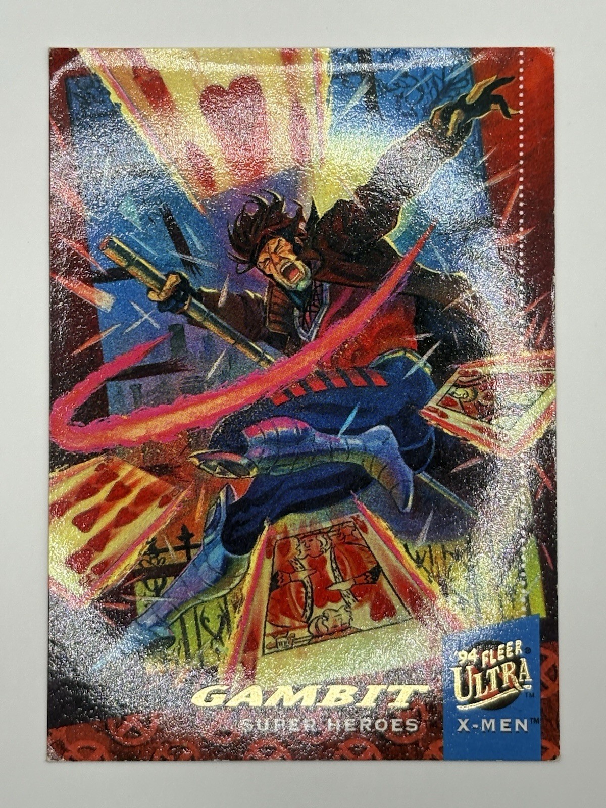 1994 FLEER ULTRA X-MEN GAMBIT SUPER HEROES #4