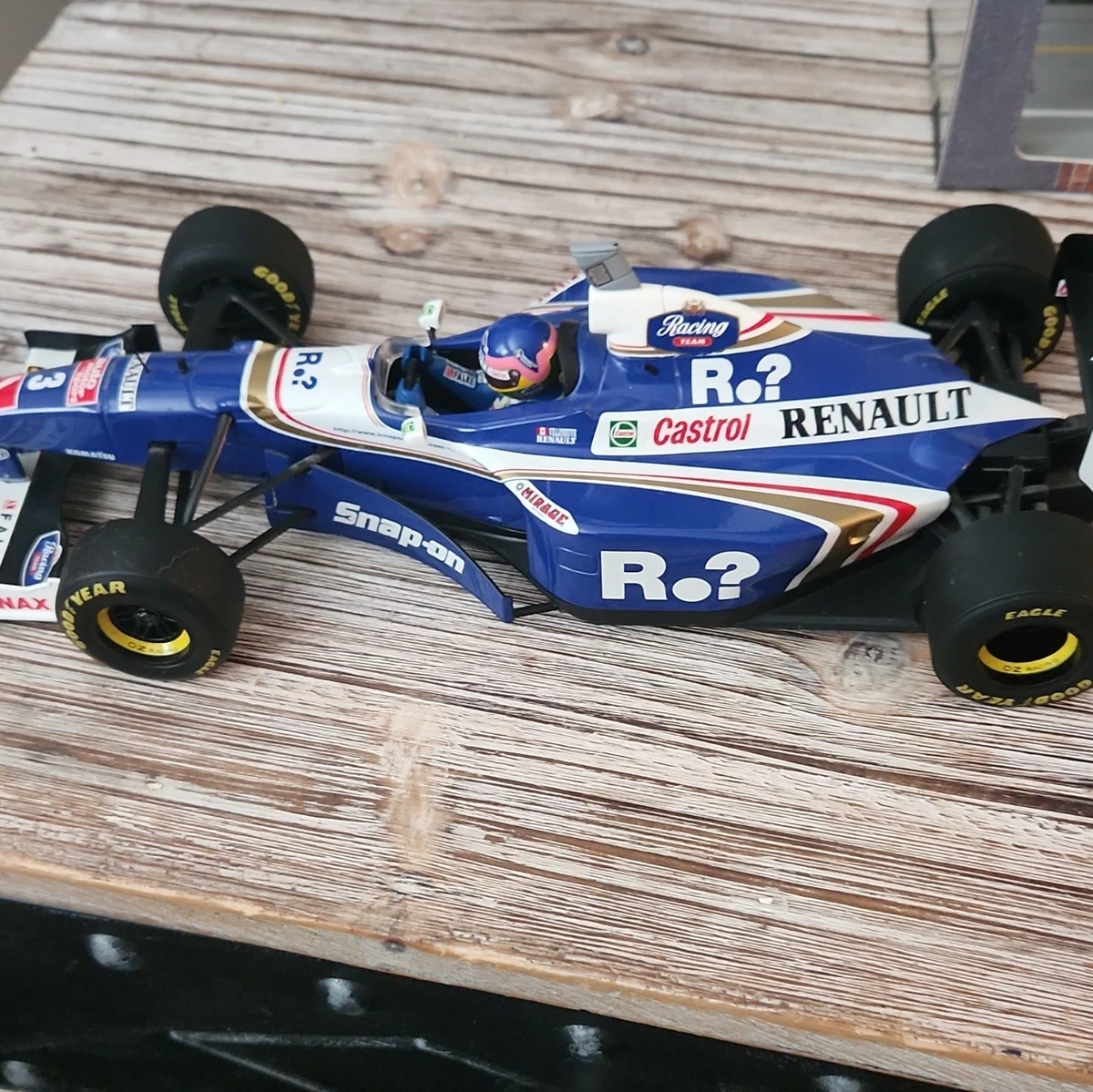 Jacques Villeneuve Williams 1:18 Scale Diecast Racing Cars for