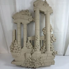 Vintage 1972 Homco Roman Columns Ruins Pillar #7266 Wall Decor