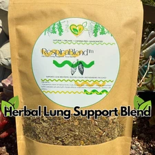 Herbal Lung Loose Tea – Mucus Cleanse Respiratory & Breathing Support 1/3.5 oz
