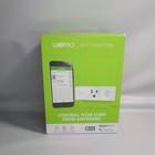 WeMo WiFi Enabled Mini Smart Plug - White (F7C063) Works with Nest Alexa Google