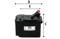 Valeo Kraftstofffilter 587501 Leitungsfilter FüR Ford Peugeot Mazda Fiat Suzuki