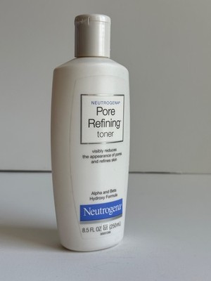 Neutrogena Pore Refining Toner Alpha and Beta Hydroxy Formula 8.5 fl oz NEW