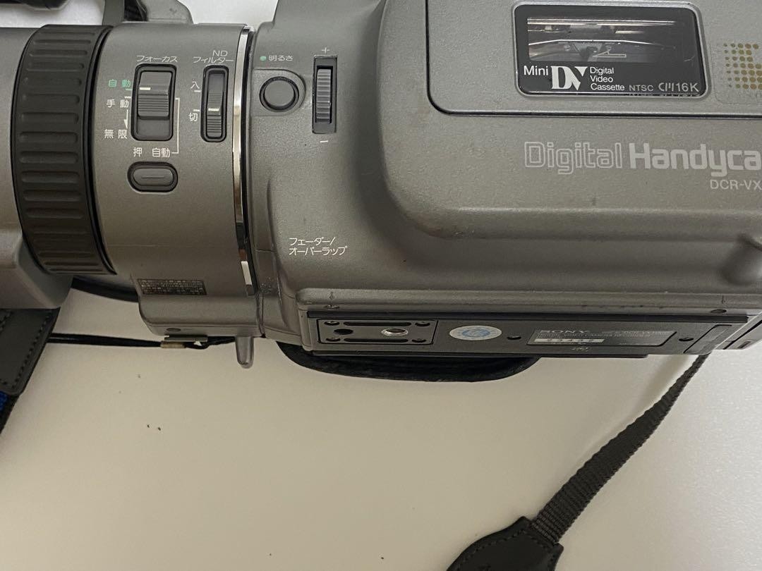 【完動品】SONY DCR-VX1000 ⭐︎ワイコン、テレコン、ケース付き！ 完動品】SONY DCR-VX1000 ⭐︎ワイコン、テレコン、ケース付き