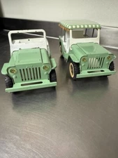 1963 Tonka Jeep Surrey  & Runabout Part of the Outdoor Living Set No. 2140