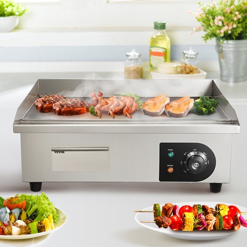 VEVOR Piastra Elettrica Acciaio 50-300°C 54x30cm Griglia per BBQ Cottura Esterna - Bild 8 von 12