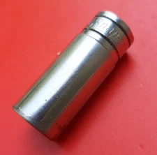 Snap-on Tools USA 3/8" Drive 1/2" SAE Deep 6 Point Chrome Socket SFS161