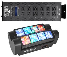 Chauvet PRO-D6 6 Ch 20A DMX-512 Dimmer Switch Pack 115V and 230V Spyder LED