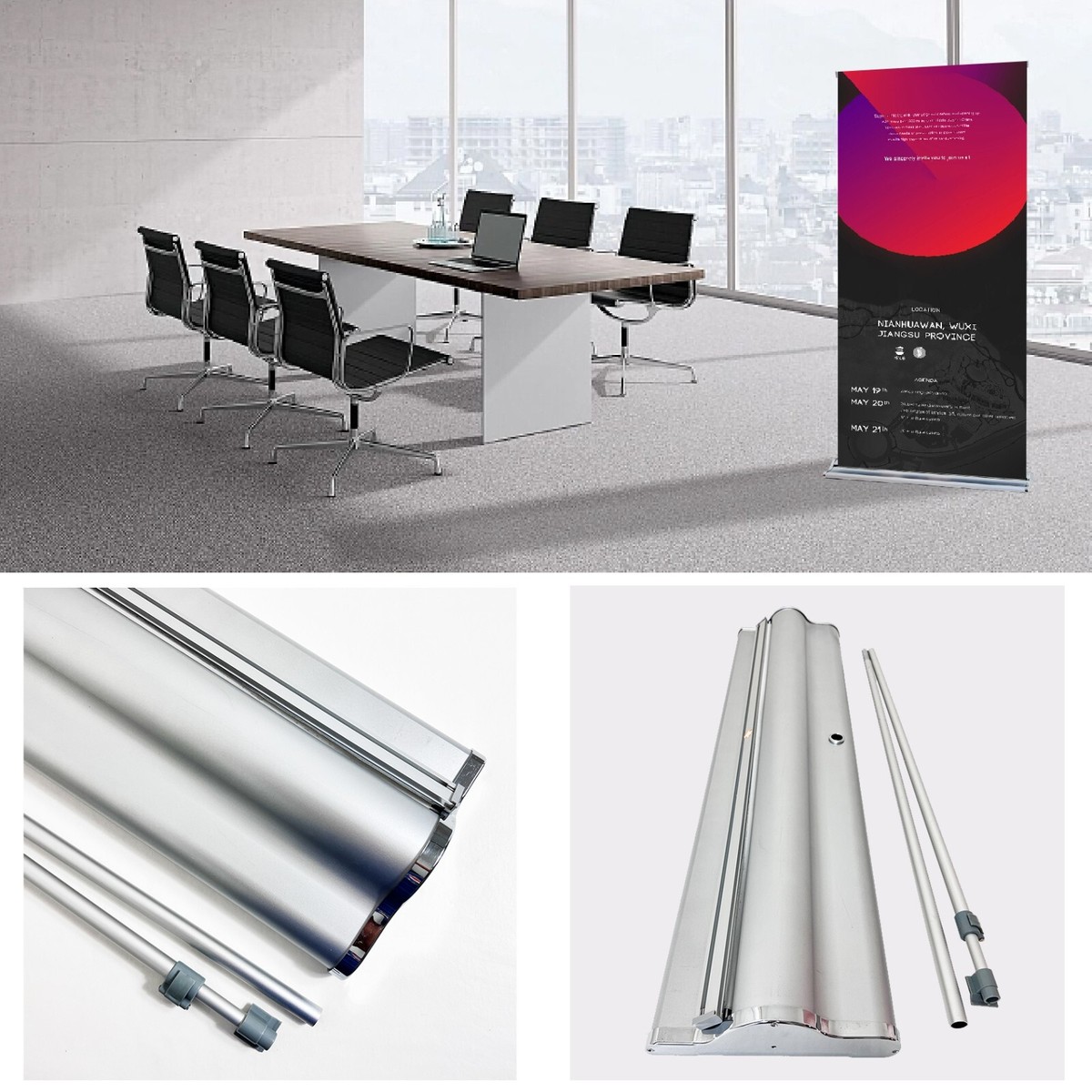 China Best-Preis-Pop Up Display Banner, Magnet Pop Up Display Ständer