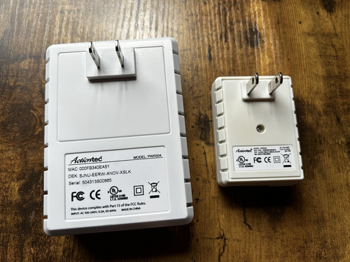 ActionTec PWR504 Ethernet Powerline Adapter 500Mbps + PWR500 Tested - Bild 5 von 5