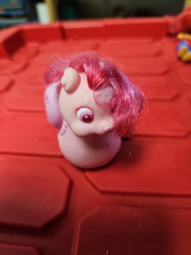 Vintage 80's Tonka Keypers Baby Pearl Pink Snail Coin Bank Toy 1986 AU - Picture 2 of 5