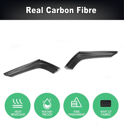 für BMW M3 F80 M4 F82 F83 2015-19 Carbon Splitter Flaps Wings Heck Seite Spoiler - Picture 5 of 9