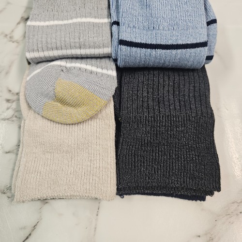 Paquete de 6 calcetines informales GoldToe para hombre talla 6-12,5 punta reforzada absorbente - Imagen 18 de 71
